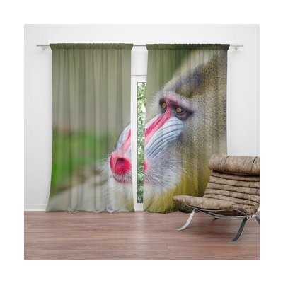 Sablio Závěs Mandril: 2ks 140x250cm – Hledejceny.cz