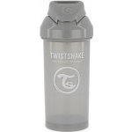 Twistshake láhev s brčkem pastelově zelená 360 ml – Sleviste.cz