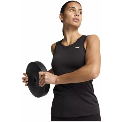 PUMA W TAD ESSENTIAL SLEEVELESS TANK DÁMSKÉ FUNKČNÍ TÍLKO ČERNÉ – Zboží Mobilmania