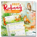 NOTIQUE Rodinný plánovací Animalium 30 × 30 cm 2027 – Hledejceny.cz