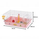 Ferplast Criceti 9 Princess Klec pro křečky White 46 x 29,5 x 23 cm – Hledejceny.cz