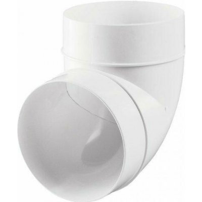 Vents 1009987 Koleno 90° VENTS 222 - 125 mm PVC – Hledejceny.cz