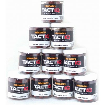 Mikbaits TactiQ rozpustné boilies 250 ml 20 mm Pikantní švestka – Sleviste.cz