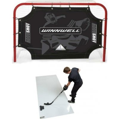 Winnwell 72" branka užší + Winnwell Roll-Up 3000x1200x3mm deska + Winnwell 72 střelecká plachta – Zboží Dáma