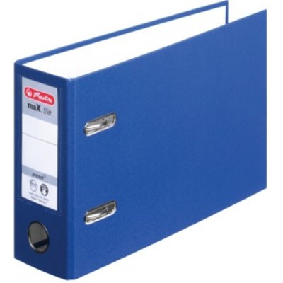 Herlitz pákový pořadač A5 8 cm modrý – Zboží Mobilmania