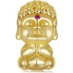 Prosperk Korálek na náramek Buddha zlatý S6068 – Sleviste.cz