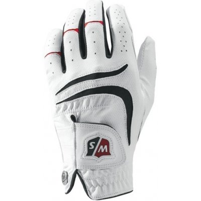 Wilson Staff Grip Plus Mens Golf Glove bílá levá – Hledejceny.cz