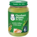 Gerber brokolice s hráškem a krutím masem 190 g – Zboží Dáma