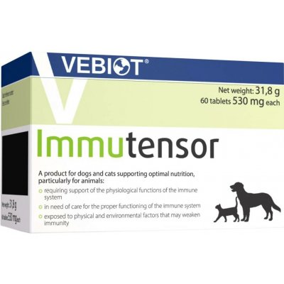 Immutensor pro psy a kočky 60 tbl Vebiot – Hledejceny.cz