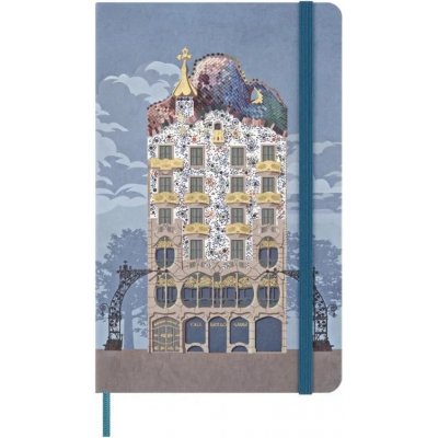 Moleskine Zápisník Casa Batlló tvrdé desky A5 linkovaný – Hledejceny.cz