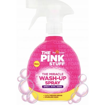 The Pink stuff Wash-Up zázračný prostředek na nádobí ve speji 500 ml – Zboží Dáma