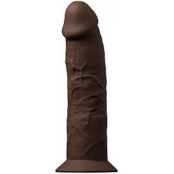 Amorelie UNCOVER Dusk Dildo 19,2 cm Espresso super realistické dildo