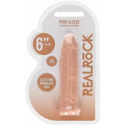 RealRock Penis Sleeve 6 - skin – Zboží Mobilmania