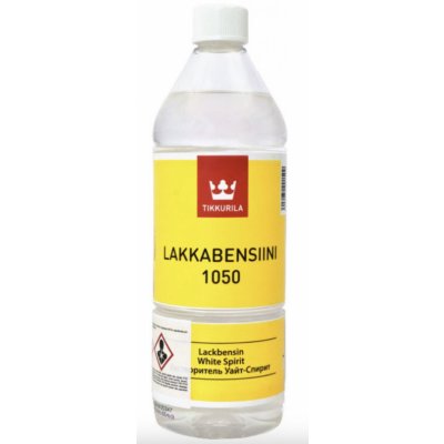 TIKKURILA Lakkabensiini - White Spirit 1050 ředidlo 1 l – HobbyKompas.cz