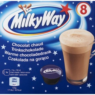 Twix Milky Way horká čokoláda 8 ks – Zboží Mobilmania