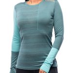 Ortovox 185 ROCK'N'WOOL LONG SLEEVE šedá – Zboží Dáma