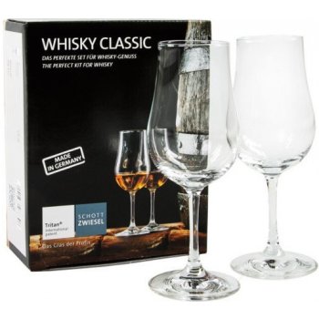 Dárková sada 2 SCHOTT ZWIESEL Křišťálových sklenic na Rum Whisky série 218ml