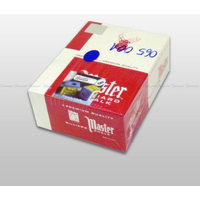 Master kulečníková křída box 144 ks – Sleviste.cz