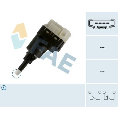Spinac brzdoveho svetla FAE 24761 – Hledejceny.cz