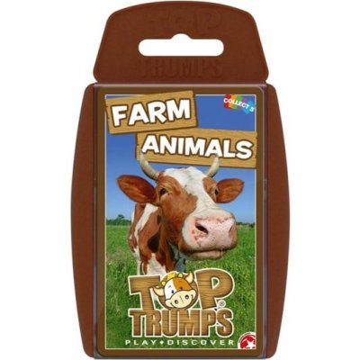 Top Trumps Farm Animals hrací karty pro děti v angličtině