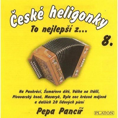 České heligonky 8, to nejlepší - CD