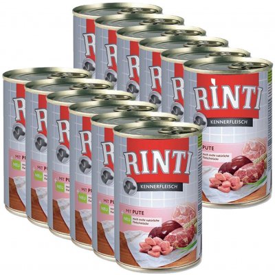Rinti Kennerfleisch krůta 12 x 400 g – Hledejceny.cz