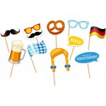 Rekvizity do fotokoutku Oktoberfest 10 ks – Zboží Dáma