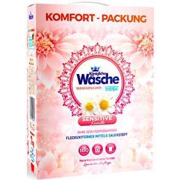 Königliche Wäsche Universal Sensitive s heřmánkem 7 kg 100 PD