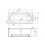 ARTTEC KRONA SURF + CHROMO 170 x 80 cm PAN04391 – Zboží Dáma