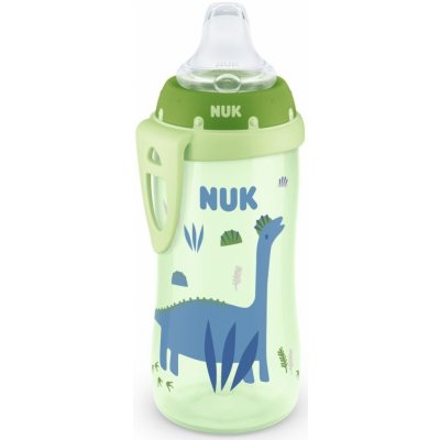 NUK FC Láhev PP Active Cup SI pítko krokodýl 300 ml – Hledejceny.cz