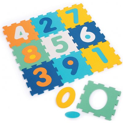 Ludi Puzzle pěnové 90x90cm Čísla – Sleviste.cz