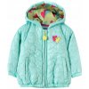 Kojenecký kabátek, bunda a vesta 5.10.15. kojenecká přechodová bunda s kapucí Hvězdičky Tyrkysová