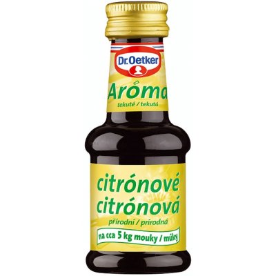 Dr. Oetker Aroma citrónové 38 ml – Zboží Mobilmania