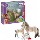  Schleich 42430 Set první pomoci pro islandské hříbě a klisna