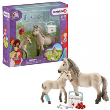 Schleich 42430 Set první pomoci pro islandské hříbě a klisna