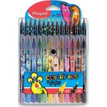 Maped Color'Peps Monster, 12 barev + 15 ks pastelek – Zboží Mobilmania