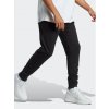 Pánské tepláky adidas teplákové kalhoty Essentials French Terry Tapered Cuff Logo Joggers IC0063 Černá