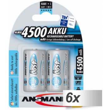 Ansmann maxE C 4500 mAh 12ks 5035352