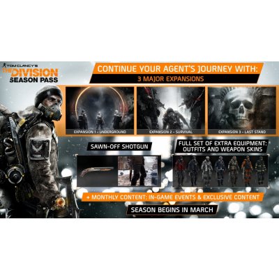 Tom Clancy's: The Division Season Pass – Zboží Mobilmania