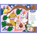 Djeco Pěnové koláže Třpytivé oslavy – Zboží Dáma