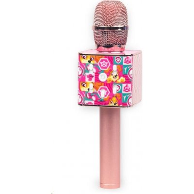 Bluetooth mikrofon Tlapková patrola růžový – Zboží Dáma