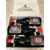 Víno Giusti Amarone della Valpolicella DOCG 2017 15,5% 6 x 0,75 l (dárkové balení dřevěná kazeta )
