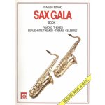 SAX GALA 1 / známé melodie klasické hudby pro jeden nebo dva saxofony – Zboží Mobilmania