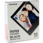 Fujifilm Instax Square Film Black Frame 10ks – Zboží Mobilmania