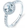 Prsteny Savicki zásnubní prsten This is Love bílé zlato diamanty TIL 3 D B