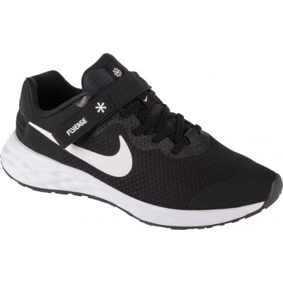 Nike Revolution 6 FlyEase Jr black/white/dark smoke grey – Hledejceny.cz