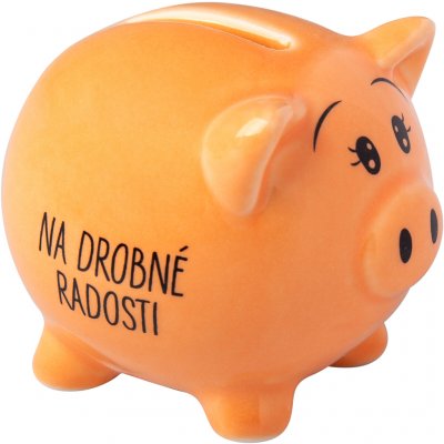 Albi Prasátko pro radost pokladnička Malé prasátko na velké sny 6 x 7,5 cm – Zboží Dáma