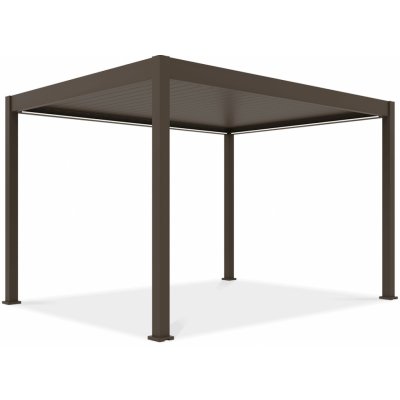 Gutroof ELEGANCE AUTOMATIC 3x4 automatická pergola s LED osvětlením Taupe – Sleviste.cz