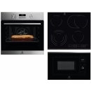 Set Electrolux EOF4P74X + EHF6547FXK + LMS2203EMX