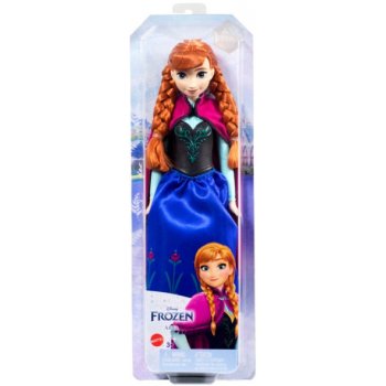 Mattel Frozen Anna v modro-černých šatech